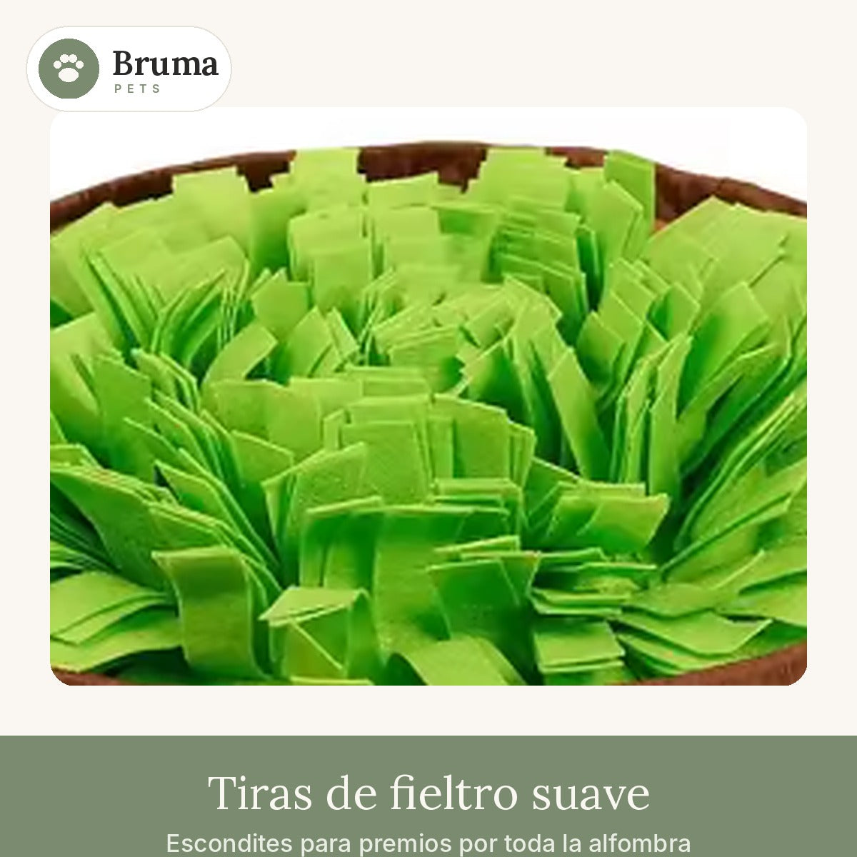 Alfombra Olfativa para Perros — Juego Mental Antiestrés