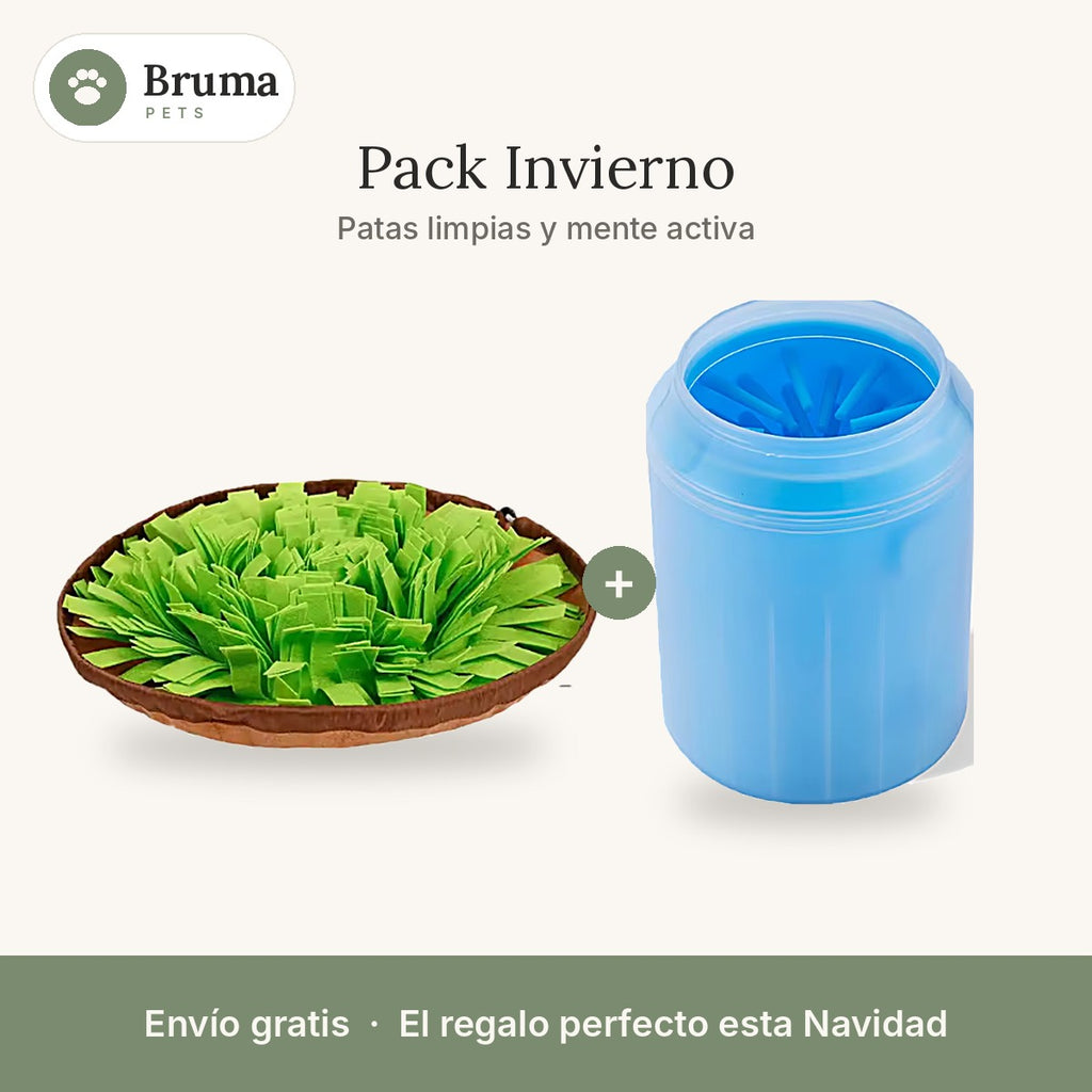 Pack Invierno Bruma Pets — Patas limpias y mente activa