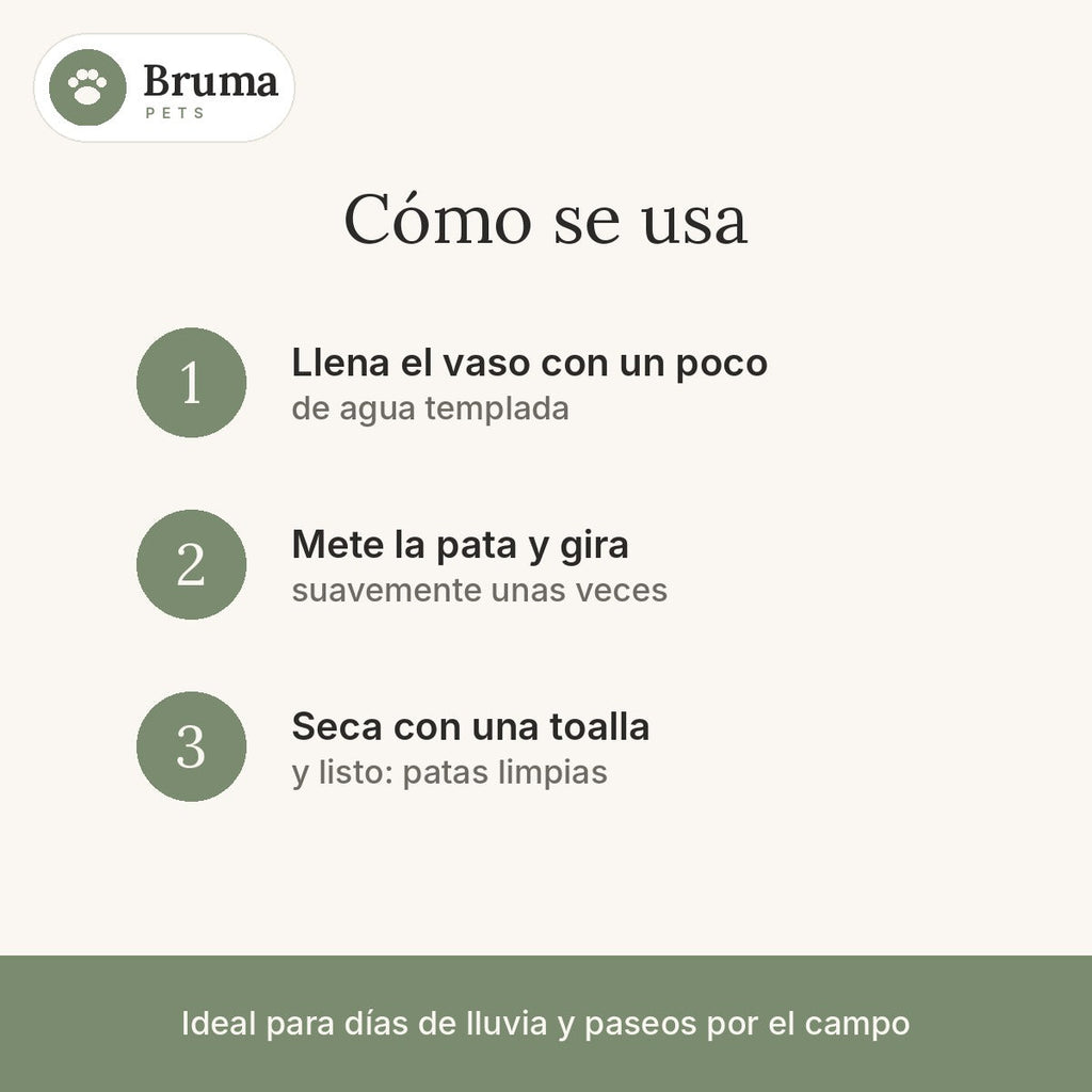 Cómo se usa el vaso limpiador